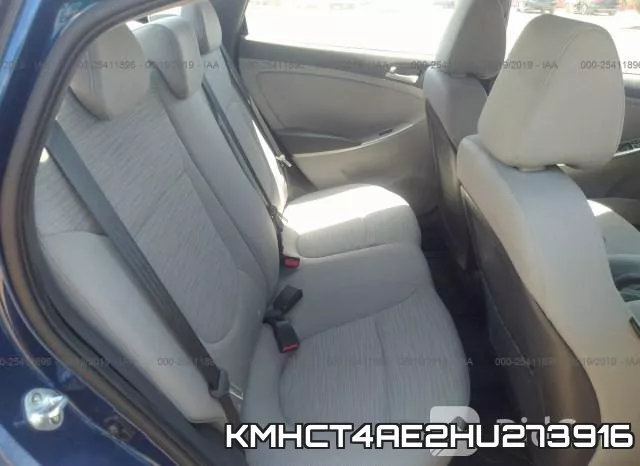 KMHCT4AE2HU273916 фото 9