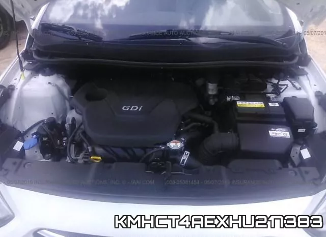 KMHCT4AEXHU217383 фото 2