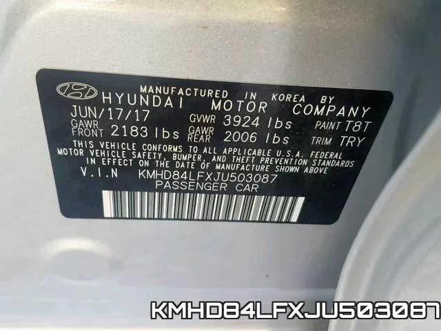 KMHD84LFXJU503087 фото 2