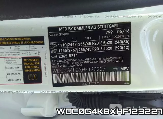 WDC0G4KBXHF123227 фото 10