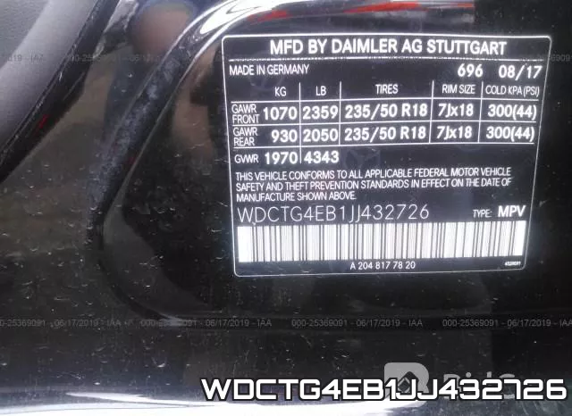 WDCTG4EB1JJ432726 фото 10