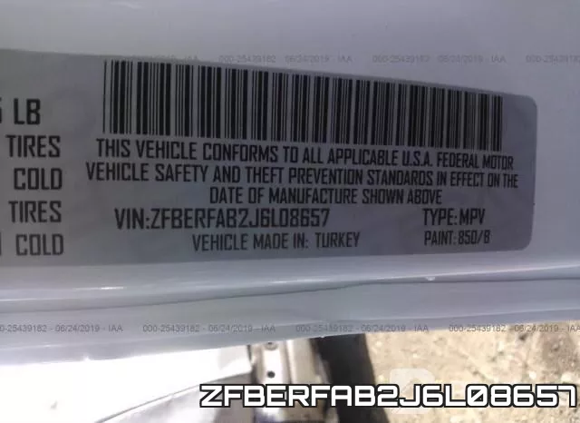 ZFBERFAB2J6L08657 фото 10