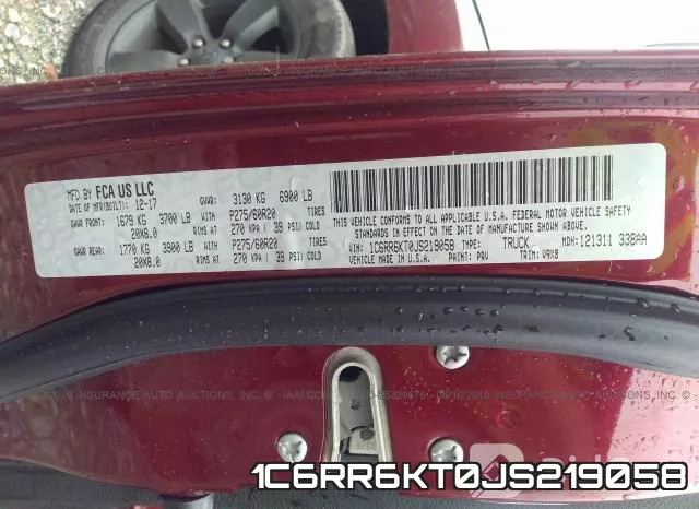 1C6RR6KT0JS219058 фото 10