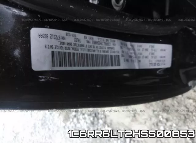1C6RR6LT2HS500853 фото 9
