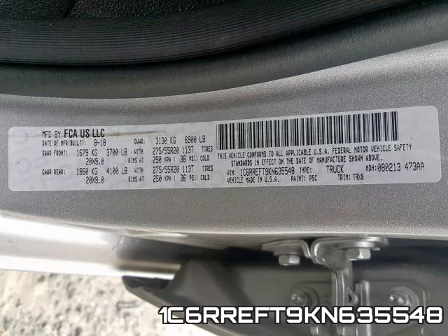 1C6RREFT9KN635548 фото 2