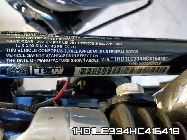 1HD1LC334HC416418 фото 2
