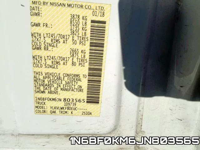 1N6BF0KM6JN803565 фото 2