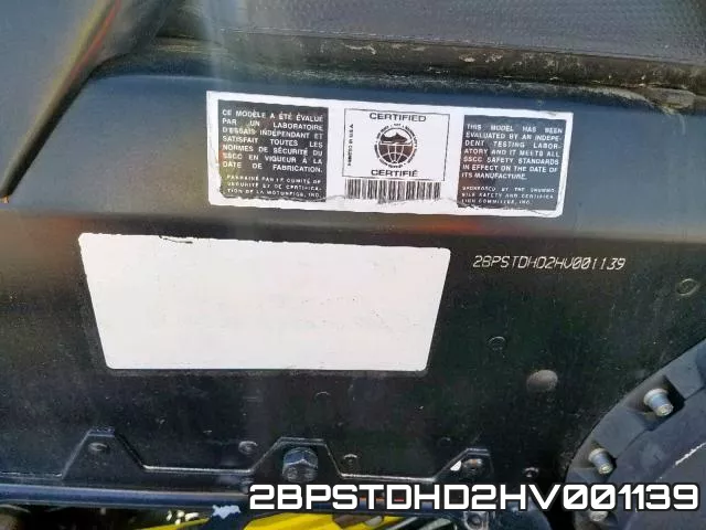 2BPSTDHD2HV001139 фото 2