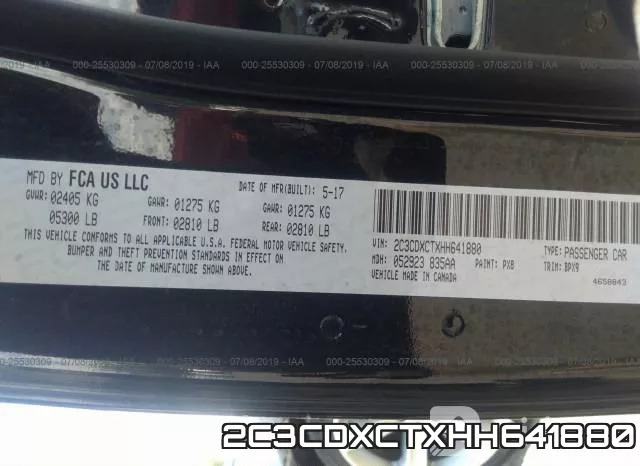 2C3CDXCTXHH641880 фото 10