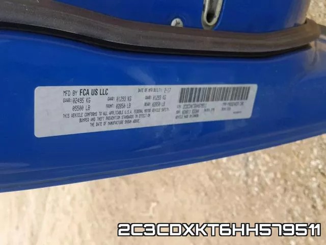 2C3CDXKT6HH579511 фото 2