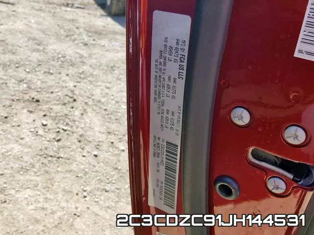 2C3CDZC91JH144531 фото 2