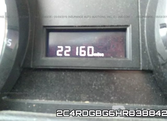 2C4RDGBG6HR838842 фото 8