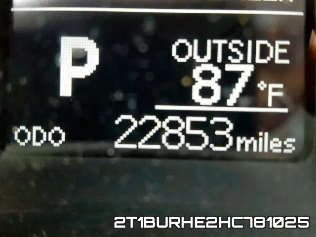 2T1BURHE2HC781025 фото 9