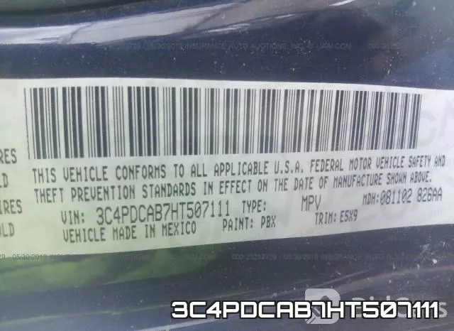 3C4PDCAB7HT507111 фото 10