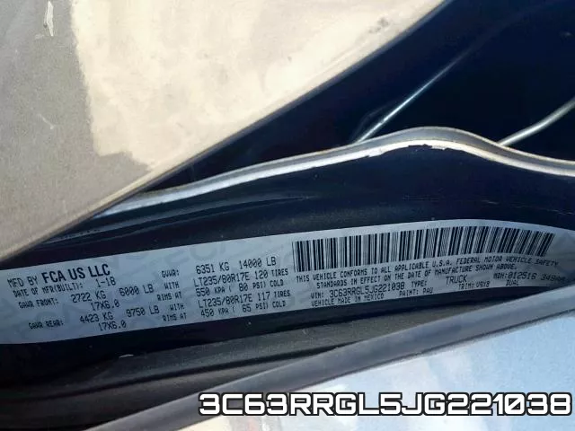 3C63RRGL5JG221038 фото 2