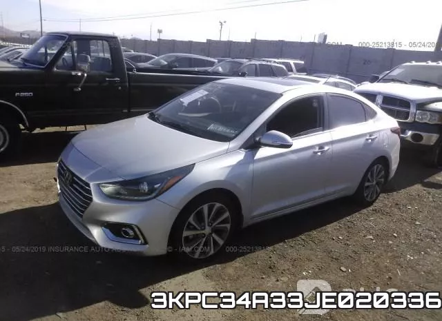 3KPC34A33JE020336 фото 3
