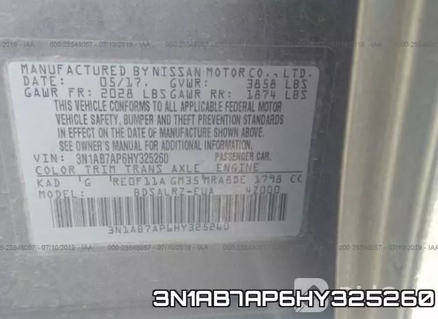 3N1AB7AP6HY325260 фото 10