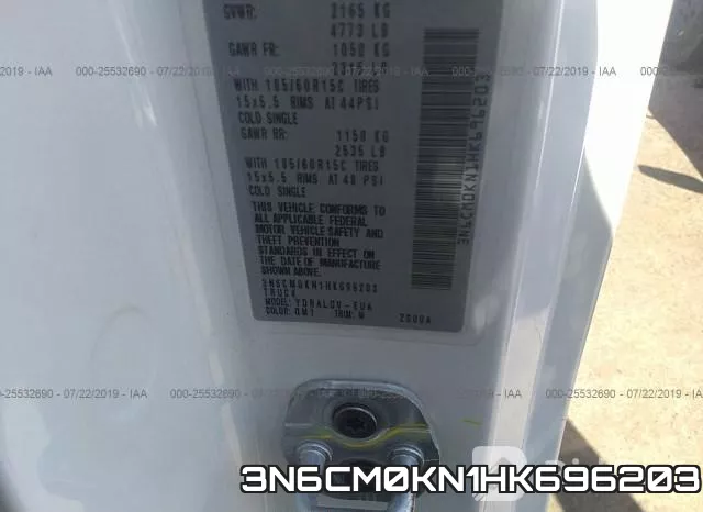 3N6CM0KN1HK696203 фото 10