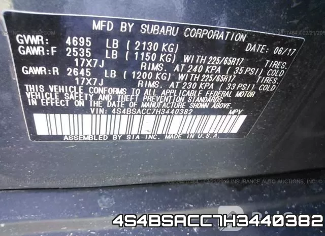 4S4BSACC7H3440382 фото 10