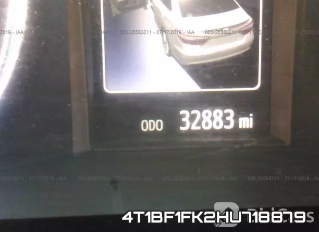 4T1BF1FK2HU718879 фото 8