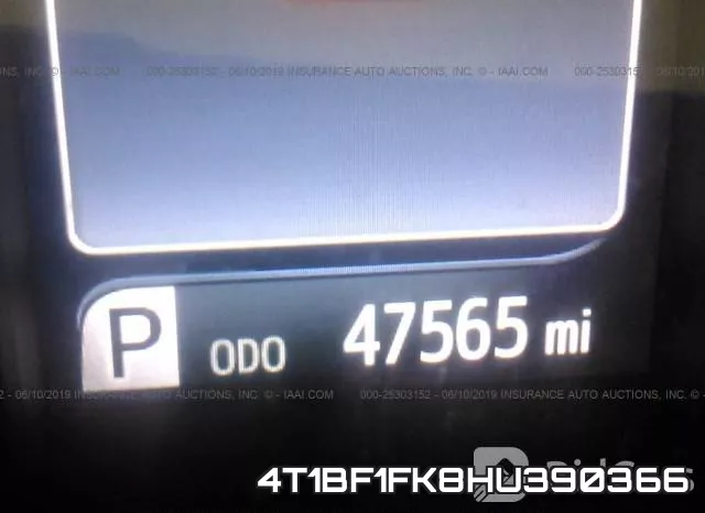 4T1BF1FK8HU390366 фото 8