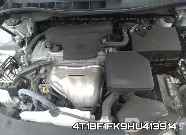 4T1BF1FK9HU413914 фото 2