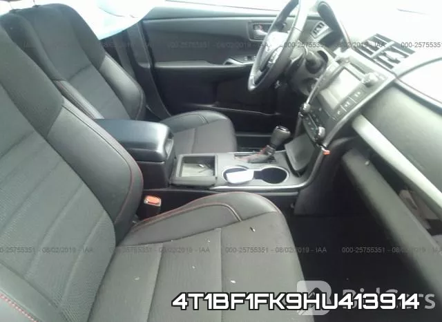 4T1BF1FK9HU413914 фото 6