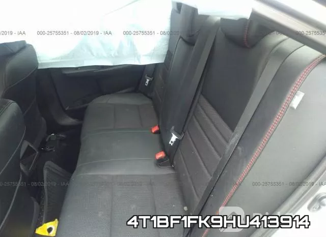 4T1BF1FK9HU413914 фото 9