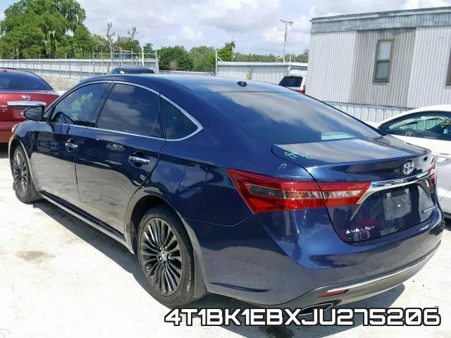 4T1BK1EBXJU275206 фото 4