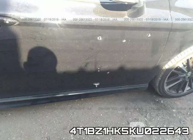 4T1BZ1HK5KU022643 фото 7
