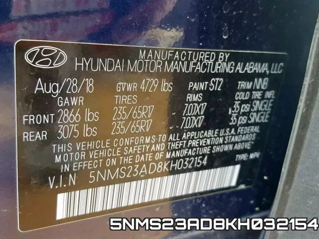 5NMS23AD8KH032154 фото 2