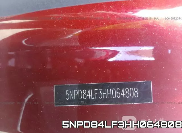 5NPD84LF3HH064808 фото 9