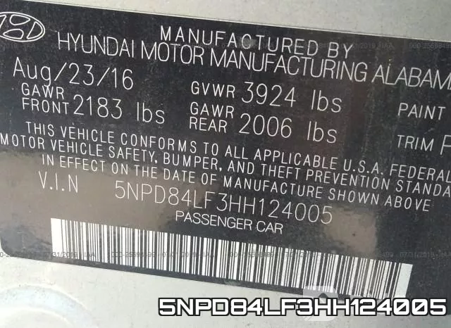 5NPD84LF3HH124005 фото 10