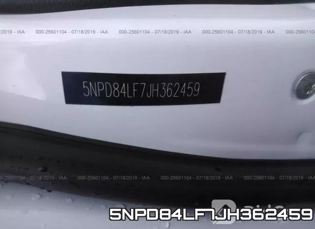 5NPD84LF7JH362459 фото 10