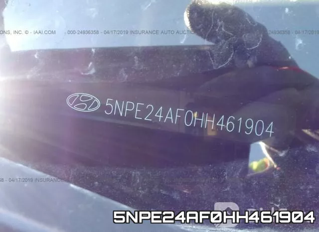5NPE24AF0HH461904 фото 10
