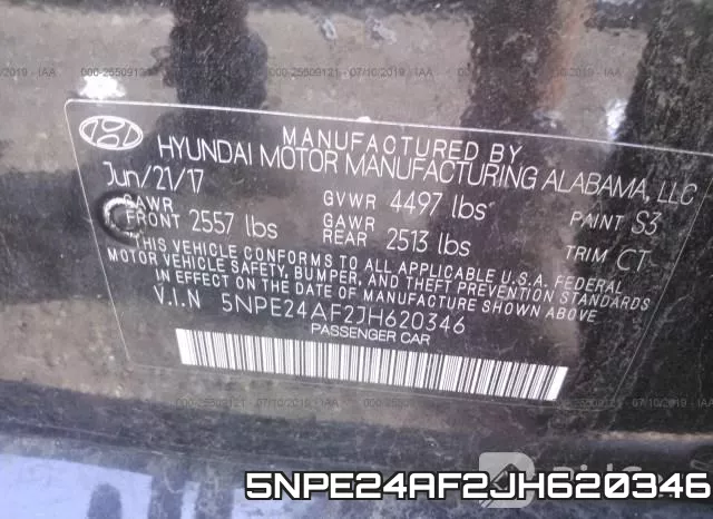 5NPE24AF2JH620346 фото 10