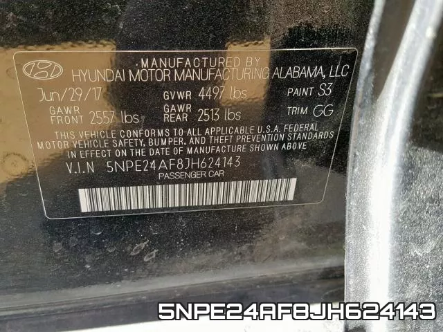 5NPE24AF8JH624143 фото 2