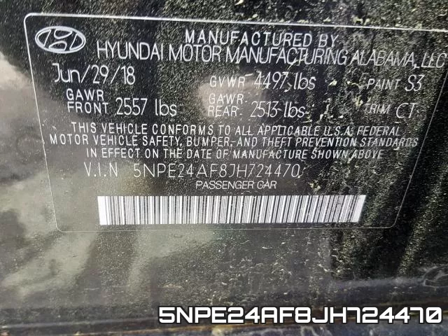 5NPE24AF8JH724470 фото 2