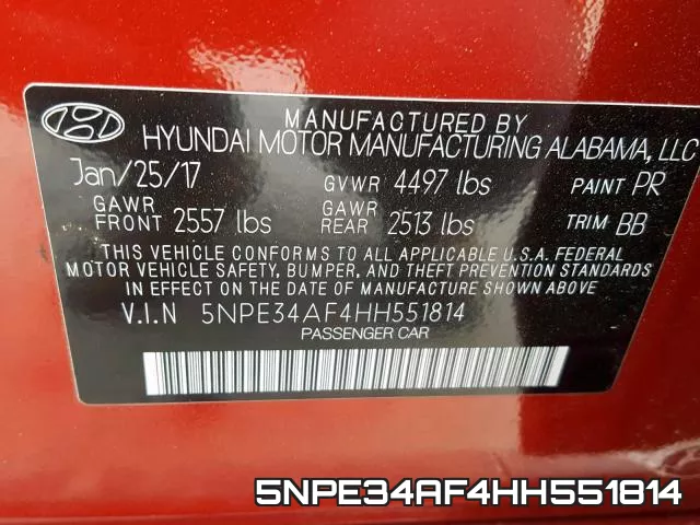 5NPE34AF4HH551814 фото 2