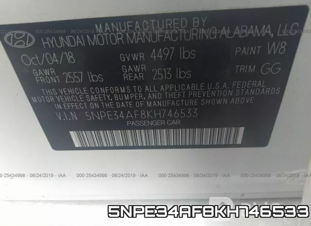 5NPE34AF8KH746533 фото 10