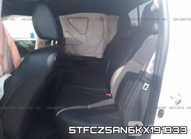 5TFCZ5AN6KX191833 фото 9
