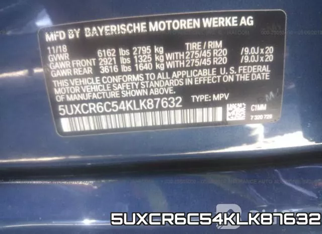 5UXCR6C54KLK87632 фото 10