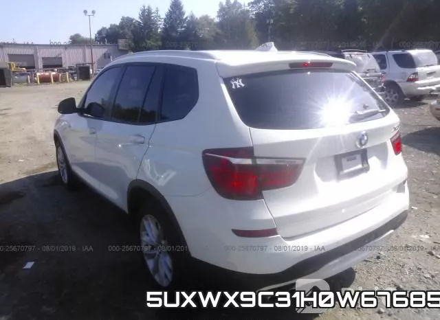5UXWX9C31H0W67685 фото 4