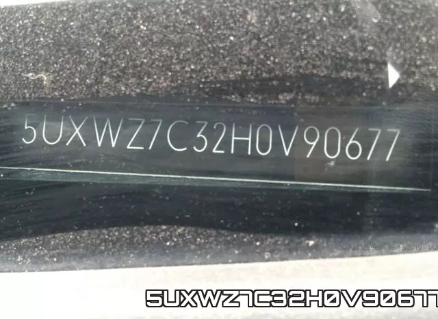5UXWZ7C32H0V90677 фото 10