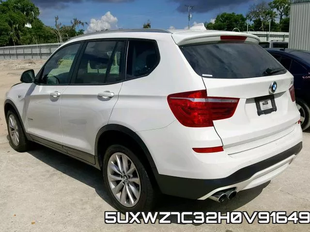5UXWZ7C32H0V91649 фото 4