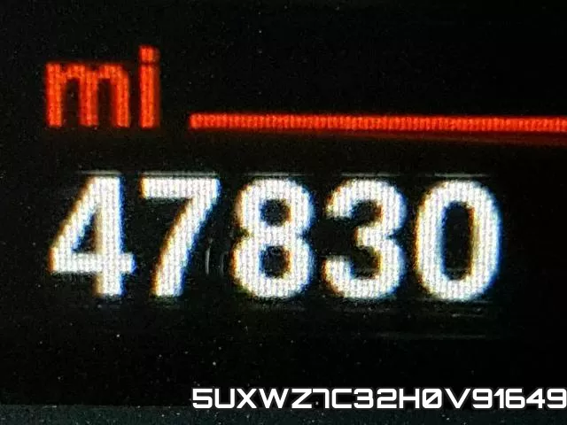 5UXWZ7C32H0V91649 фото 9