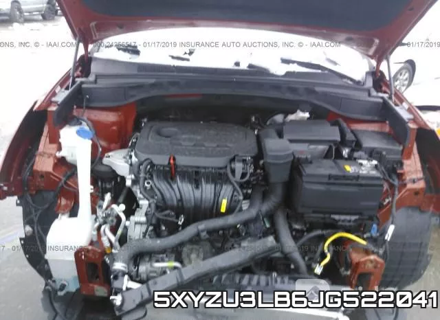 5XYZU3LB6JG522041 фото 2