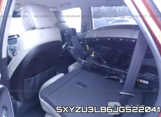 5XYZU3LB6JG522041 фото 9