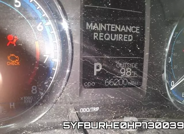 5YFBURHE0HP730039 фото 8