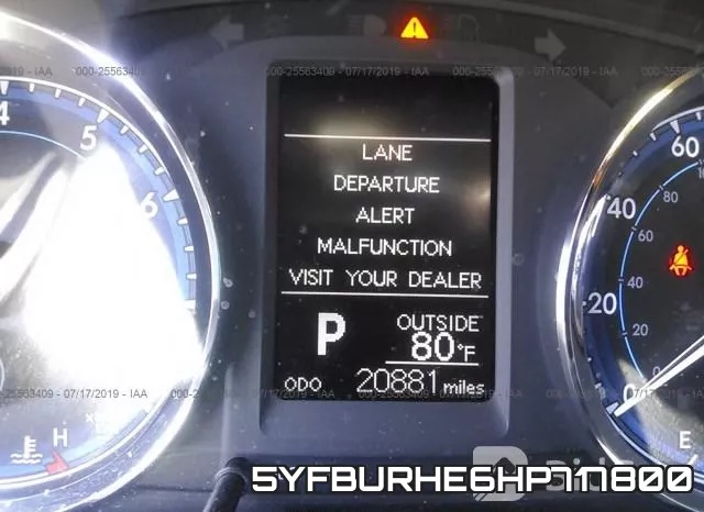 5YFBURHE6HP717800 фото 8